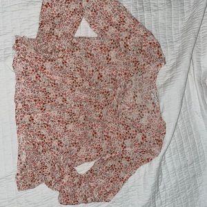 NWOT floral tunic